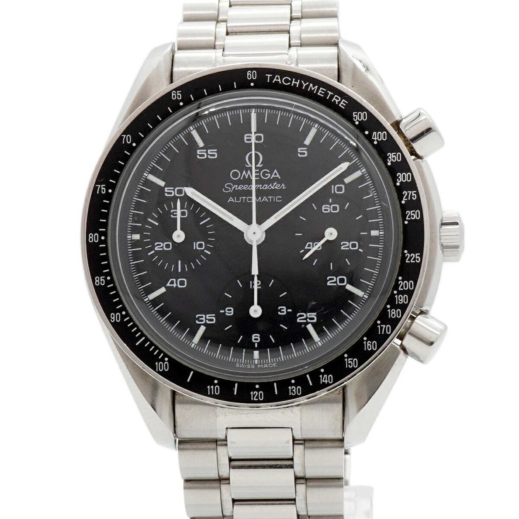 Omega Speedmaster 35105 Black Dial Mens Watch